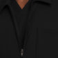 Men's 3-Pocket Warm-Up Jacket - CK354 - Black
