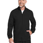 Men's 2-Pocket Zip Front Jacket - CK359A - Black