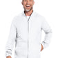 Men's 2-Pocket Zip Front Jacket - CK359A - White