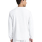 Unisex 2-Pocket Snap Front Jacket - CK393A - White