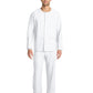 Unisex 2-Pocket Snap Front Jacket - CK393A - White