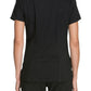 Women's 3-Pocket V-Neck Top - CK623A - Black