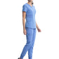 Women's 3-Pocket V-Neck Top - CK623A - Ciel