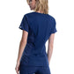 Women's 3-Pocket V-Neck Top - CK623A - Navy