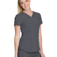 Women's 3-Pocket V-Neck Top - CK623A - Pewter