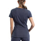 Women's 3-Pocket V-Neck Top - CK623A - Pewter