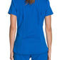 Women's 3-Pocket V-Neck Top - CK623A - Royal