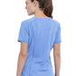 Women's Left Chest Pocket Tuckable V-Neck Top - CK687A - Ciel