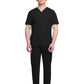 Men's 3-Pocket V-Neck Top - CK729 - Black