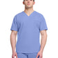 Men's 3-Pocket V-Neck Top - CK729 - Ciel