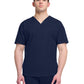 Men's 3-Pocket V-Neck Top - CK729 - Navy