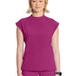 Women's Mock Neck Top - CK742A - Future Fuchsia