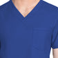 Unisex 1-Pocket V-Neck Top - CK778A - Galaxy Blue