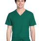 Unisex 1-Pocket V-Neck Top - CK778A - Hunter Green