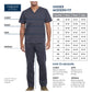 Unisex 1-Pocket V-Neck Top - CK778A - Galaxy Blue