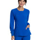 Women's 3 Pocket Long Sleeve V-Neck Top - CK781A - Royal