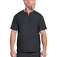 Men's 3-Pocket Henley Top - CK812 - Pewter