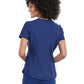 Women's 1-Pocket Tuckable V-Neck Top - CK819 - Navy