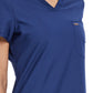 Women's 1-Pocket Tuckable V-Neck Top - CK819 - Navy