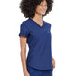 Women's 1-Pocket Tuckable V-Neck Top - CK819 - Navy