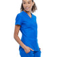 Women's 1-Pocket Tuckable V-Neck Top - CK819 - Royal