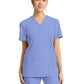 Women's 2-Pocket V-Neck Top - CK832 - Ciel