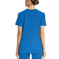 Women's 2-Pocket V-Neck Top - CK832 - True Blue