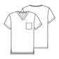 Men's 1-Pocket Tuck-In Top - CK834 - Black