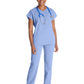 Women's V-Neck Top - CK836A - Blissful Sky