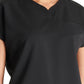Women's V-Neck Top - CK836A - Black