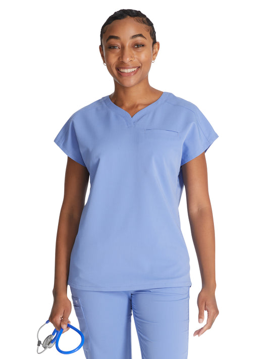 Women's V-Neck Top - CK836A - Ciel