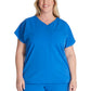 Women's V-Neck Top - CK836A - Royal