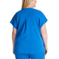 Women's V-Neck Top - CK836A - Royal