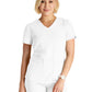 Women's V-Neck Top - CK837A - White