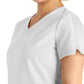 Women's V-Neck Top - CK837A - White