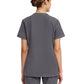 Women's 2-Pocket Snap-Front Top - CK844A - Pewter