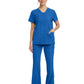 Women's 2-Pocket Snap-Front Top - CK844A - Royal
