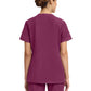 Women's 2-Pocket Snap-Front Top - CK844A - Wine
