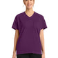 Women's 3-Pocket V-Neck Tunic Top - CK863 - Wild Mulberry