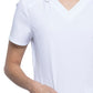 Women's 2-Pocket V-Neck Top - CK865A - White