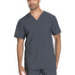 Men's Three-Pocket V-Neck Top - CK900A - Pewter