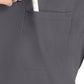Women's 1-Pocket Crew Neck Top - CK936 - Pewter