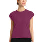 Women's 1-Pocket Crew Neck Top - CK936 - Wine