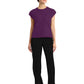 Women's 1-Pocket Crew Neck Top - CK936 - Wild Mulberry
