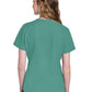 Women's 2-Pocket V-Neck Top - CK953A - Botanical Green