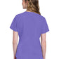 Women's 2-Pocket V-Neck Top - CK953A - Electric Lavender