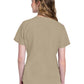 Women's 2-Pocket V-Neck Top - CK953A - Khaki