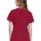 Women's 2-Pocket V-Neck Top - CK953A - Red