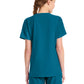 Women's 1-Pocket Tuck-In V-Neck Top - CK954A - Caribbean Blue