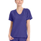 Women's 1-Pocket Tuck-In V-Neck Top - CK954A - Grape